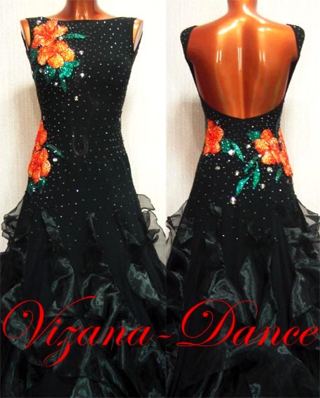 Платье стандарт Юн-2 "Огненный цветок" Прокат- 750 грн.